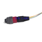 Kabel-niedriger Einfügungsdämpfung OM3 Data Centers MPO Durchmesser PVCs 3.0mm