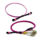 Millimeter MPO zum LC-LWL - Kabel-Faser-Ausbruch-Kabel kompatibel mit Huawei QSFP