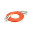 FC-LC Verbindungskabel in mehreren Betriebsarten aus optischen Fasern, orange PVC/LSZH 0,9/2,0/3,0 Millimeter Kabel