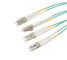 3,3 Ft Kabel 50/125 in mehreren Betriebsarten, Fan - heraus Faser-Optikverbindungskabel-Kabel MPO MTP