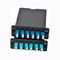 2x MPO-12 zu Duplex 12x LC, schreiben A, 24 FHD MPO Kassette der Faser-OM3 in mehreren Betriebsarten