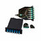 Einfügung Mpo Mtp der Faser-OS2 24 dämpfungsärmes Verbindungsstück und LC-Duplex-Adapter-Faser-Kassette