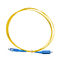 Verbindungskabel-Simplexbetrieb 9/125 Sc aus optischen Fasern springendes Kabel 1310/1550 Inspektionswellenlängen-2,0