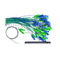 FTTH-/FTTxfaser Optik-Mehrfachkoppler-Durchlauf aus optischen Fasern 1490nm u. 1550nm 1310nm Verdrahtungshandbuchs