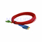 Sc/Lc Duplex-Faser-Optikflecken-Kabel zum in mehreren Betriebsarten LSZH 3M Lc fertigten besonders an