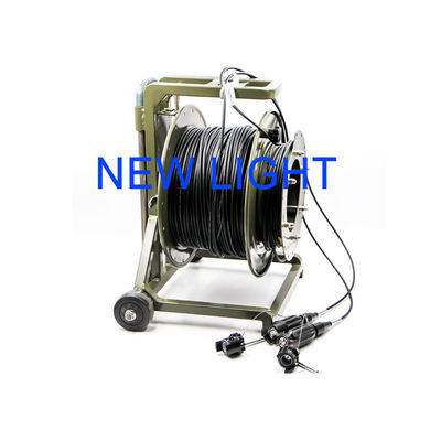 Militärtålig vattentät ODC-kontakt optisk fiber patchkabel för höghastighetsdataöverföring