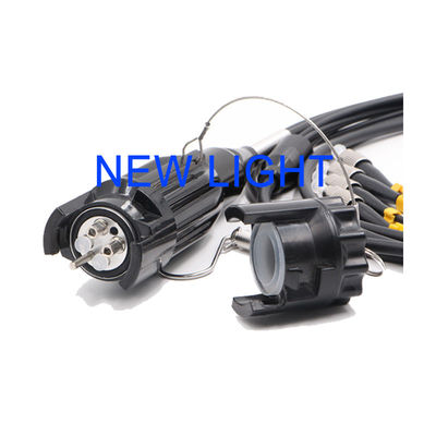 5,0 mm / 7,0 mm Glasfaser-Patchkabel mit TPU / PVC-Kabelmantel für langlebige Haltbarkeit