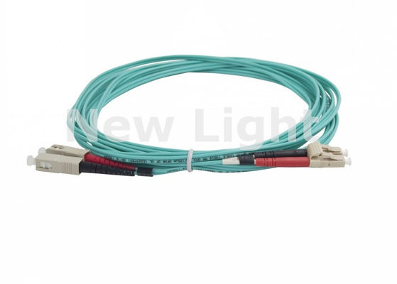 Multimode LC-SC-Duplex-Optische Faser Patch Cord 50/125 2,0 mm Durchmesser Gute Haltbarkeit