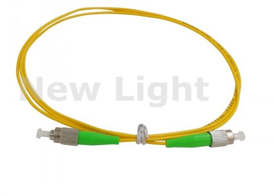 FC-FC-Steckverbinder APC-Schliff LWL-Patchkabel 2,0 mm Durchmesser Hochgeschwindigkeits-Datenübertragung