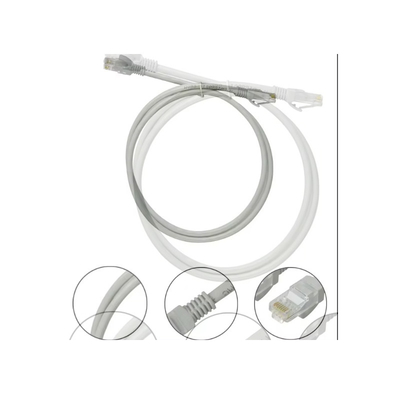 100% Kontinuitätstest Netzwerk Patch Cord mit vergoldeten Anschlüssen Doppelschutz