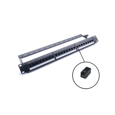 Cat6 Kabelmanagement 110/Krone IDC Patch Panel für die Ethernet-Integration von Cat5e/Cat6a/Cat7
