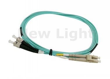 Lc-St.-Duplexfaser-Verbindungskabel PVC-Kabel UPC-Polnisch-Verbindungsstück 50/125 in mehreren Betriebsarten