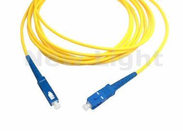3 Meter Sc zum Sc-Faser-Verbindungskabel, Simplexeinmodenfaser-Pullover für Netz