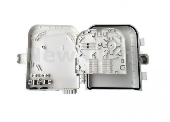 Wasserdichte 8-Kern-FTTH-Termination Box mit ABS-Material Wandmontage Glasfaser-Termination Box