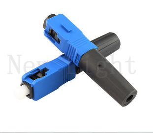 SC/UPC-Schnellmontage-Glasfaserstecker mit ≤0,3 dB Einfügedämpfung für Feldmontage und ohne Epoxidharz und Polieren
