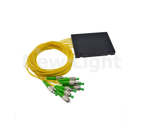 Einzelmodus-FC/APC-PLC-Splitter mit 1x8 Split-Ratio für Hochleistungsoptische Netze