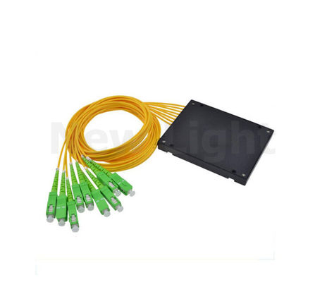 12 / 4 / 6 / 8 / 16 / 32 SC APC Einzelmodus Glasfaser Splitter PLC Splitter für FTTH und PON Netze