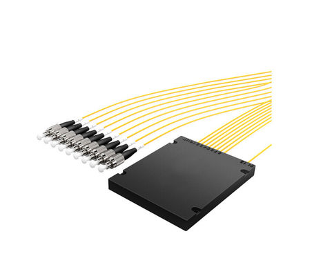 CE-zertifizierter Singlemode-Glasfaser-Splitter 1x16 mit SC APC-Stecker für Telekommunikationssysteme