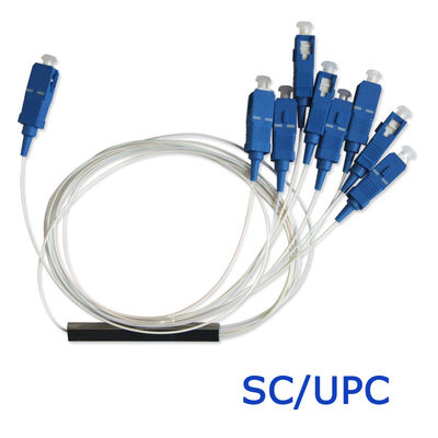 SC PC Mini Glasfaser-Splitter Single Mode Geringe Einfügedämpfung für FTTH- und CATV-Anwendungen