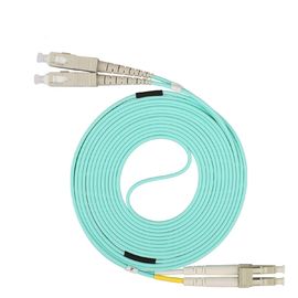 LC - Sc-Faser-Flecken verkabelt 10 Jacke in mehreren Betriebsarten 50/125 des Meter-LSZH Um