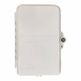 ABS CATV Kern Sc-Adapter des Faser-Optikbeendigungs-Kasten-8 mit weißer Farbe