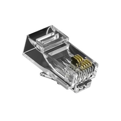 Premium-Netzwerkanschlüsse CAT6/CAT7 - Goldplattierte Pins, Fluke genehmigt