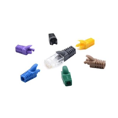 CAT7 Geschirmter RJ45 Ethernet-Stecker mit 600 MHz Bandbreite, zweiteiliges Metallgehäuse und katastrophaler Abschirmung