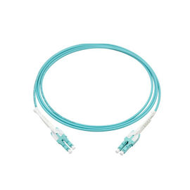 OM3 Multimode 50/125µm Glasfaser-Patchkabel mit LC-Stecker für Telekommunikationsausrüstung und lokale Netzwerke