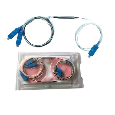 Geringe Einfügedämpfung FWDM Glasfaser-WDM mit großem Wellenlängenbereich und hoher Kanaltrennung