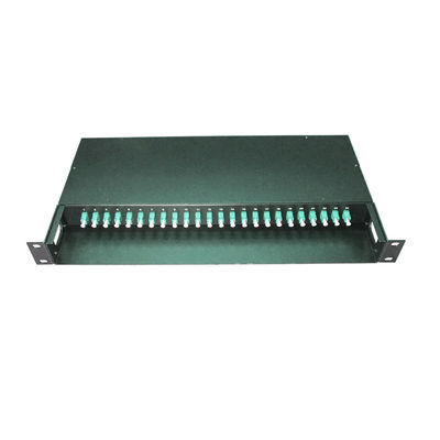 32C MPO MTP Glasfaser-Patchpanel mit ovaler Feder für hochdichte Rechenzentren