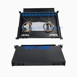 Die 48 Hafen-Faser-Optikschalttafel schließen MPO/MTP-Kabel und -adapter mit ein