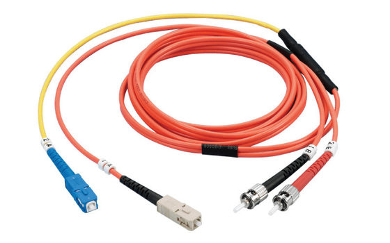 SC/ST Glasfaserpatchkabel 62.5/125 MM Konditionierungsgeld-Kabel für Gigabit-Ethernet