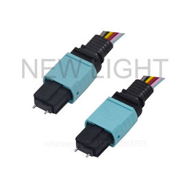 MPO MTP Kabel Buchse zu LC 8-FASER Single-Mode 50µm 12-Kern PLENUM für 40G/100G Ethernet