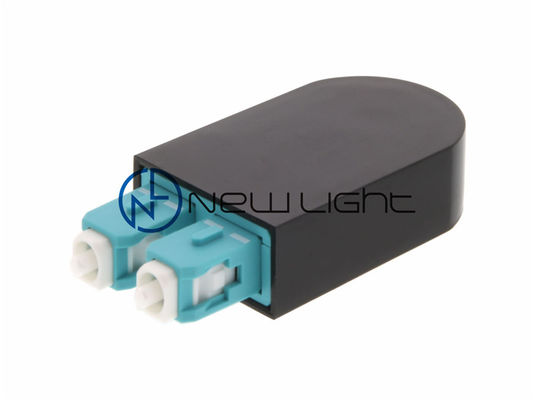 OM3 Multimode 2.0mm Glasfaser-Loopback-Kabel mit Aqua SC-Stecker für korrosionsbeständige Anwendungen