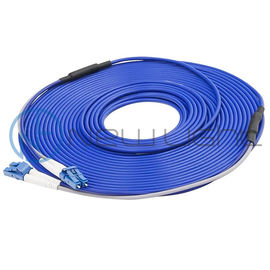 Duplex-LC Glasfaser-Verbindungskabel LC CATV zum gepanzerten 3,0 Metall