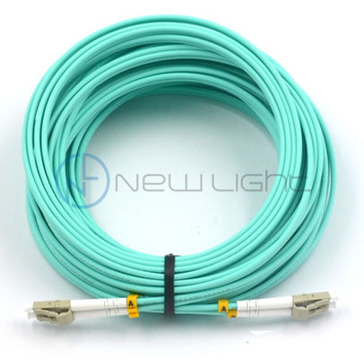 OM4 100G Daten Multimode LC Duplex Fiber Patch Cord 50 Meter