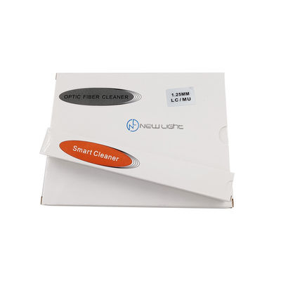 Richtlinie EU/95/2002/EG Konforme 2,5-mm-Faseroptikreiniger mit IL < 0,2 dB und > 800 Reinigungszyklen für UPC/APC-Anschlüsse