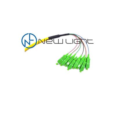 Singlemode SC/UPC Glasfaser-Pigtail mit LSZH-Mantel und 0,9 mm Durchmesser für Hochleistungs-Spleißen