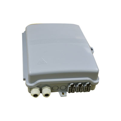 24 Core Cassette PLC Splitter FTTH Termination Box mit ABS-Material und 8 Port für die Faserverteilung